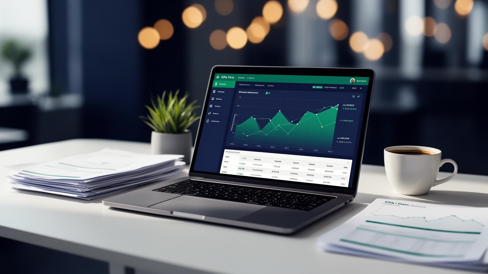 Tradevon Accounting financial dashboard